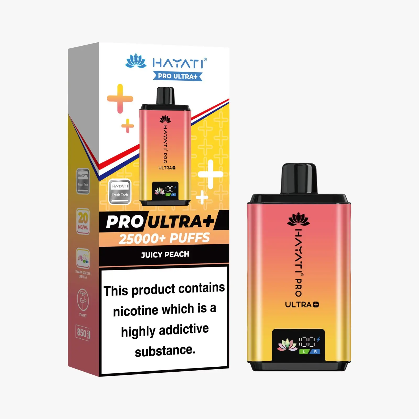 Hayati Pro Ultra Plus 25K - Juicy Peach